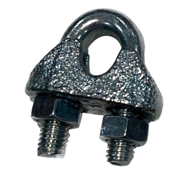 SUJETACABLES ESTRIBO  ACERO INOXIDABLE 3 MM. 4 UDS