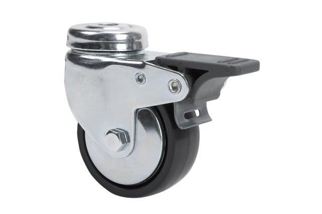 RUEDA 60MM POLIAMIDA. HASTA 60KG. LLANTA ACERO