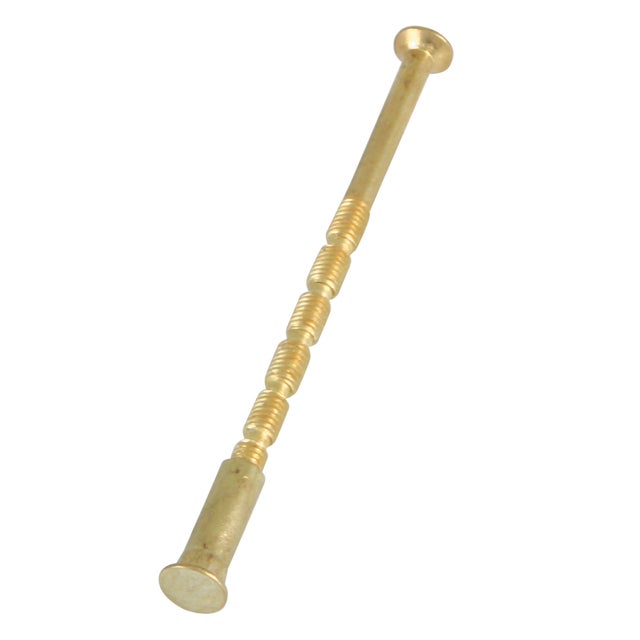 TORNILLOS PARA METAL ANTIRROBO LATONADOS 4X75MM. 1UDS