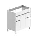 MUEBLE DE BAÑO LONDRES BLANCO 80X45CM 3 PUERTAS Y 2 CAJONES - 2