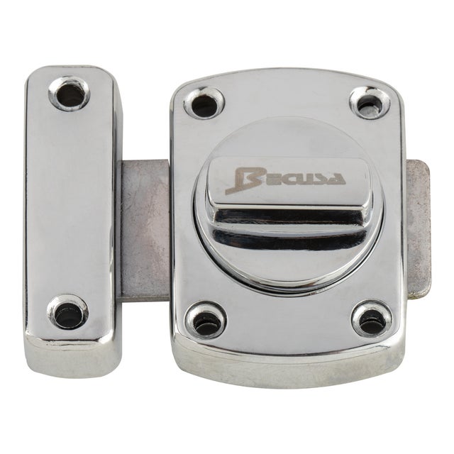 PASADOR PUERTA DE SEGURIDAD PARA INTERIOR CROMADO  40MM 