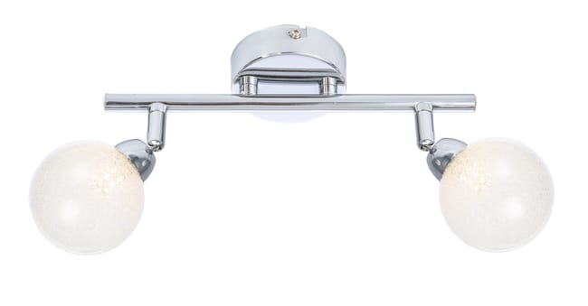 BARRA 2 LUCES CRACK CROMO - 1