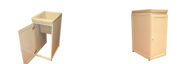 MUEBLE METÁLICO PARA LAVADERO JARAMA