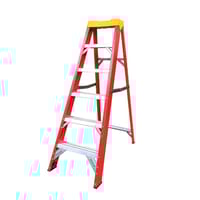 ESCALERA FIBRA DE VIDRIO 5 PELDAÑOS - 1