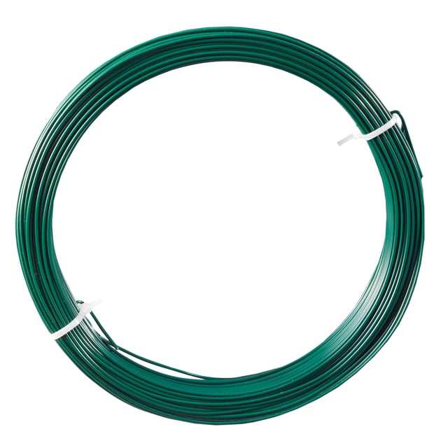 ALAMBRE GALVANIZADO PLASTIFICADO VERDE DIÁMETRO 2/3MM 453M