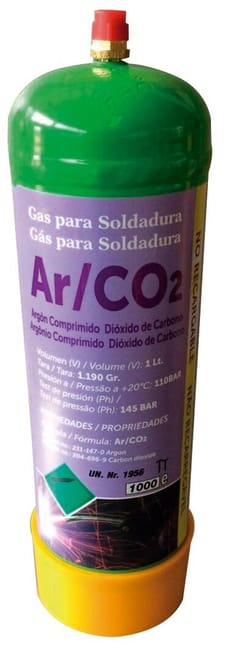 BOTELLA CO2 + ARGON 1L CEVIK - 1