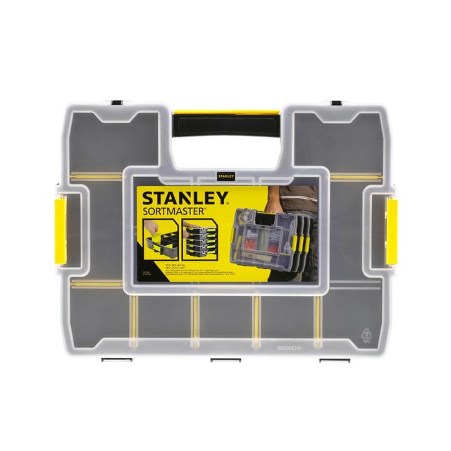 MALETIN ORGANIZADOR PLASTICO 37.5X29.2X7CM STANLEY