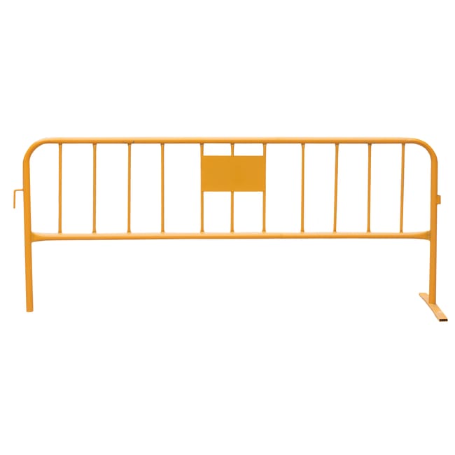 VALLA MÓVIL PEATONAL EN ACERO PINTADO 2,3X1M - 1