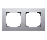 MARCO DOBLE SERIE SKY PLATA - 1