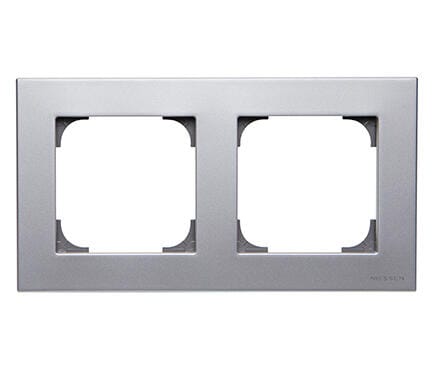 MARCO DOBLE SERIE SKY PLATA - 1