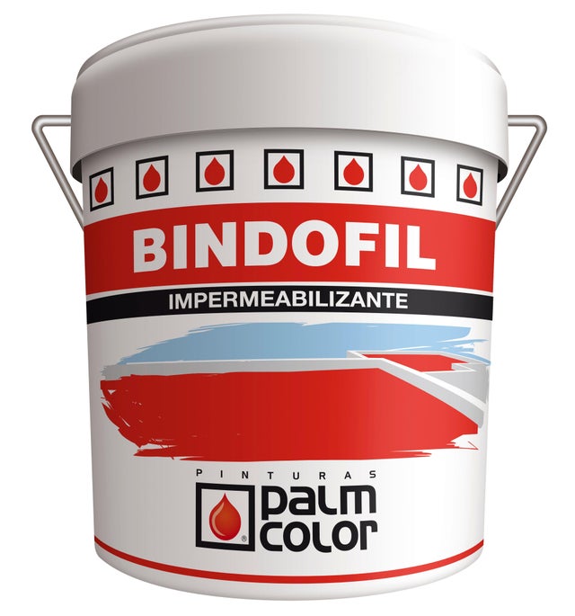 IMPERMEABILIZANTE ANTIDESLIZANTE BINFODIL 15L ROJO