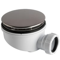 VÁLVULA PLATO DE DUCHA 115MM CON TORNILLO BLANCO - 1