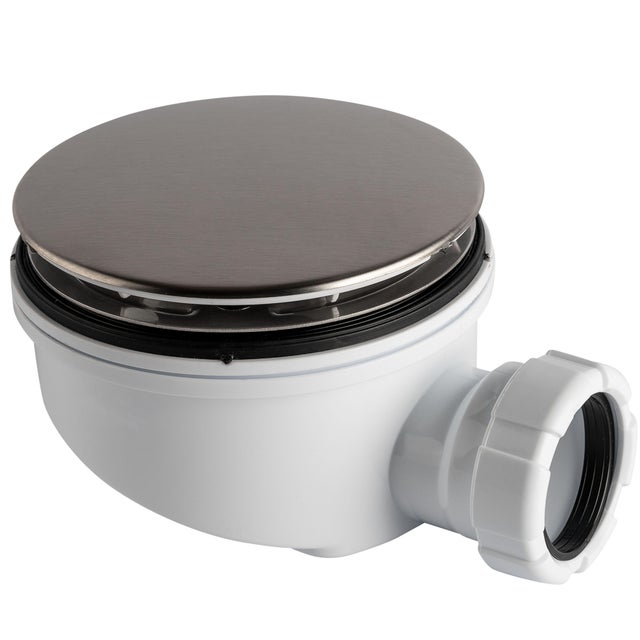 VÁLVULA PLATO DE DUCHA 115MM CON TORNILLO BLANCO GIRPI