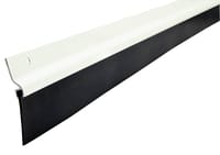 BURLETE ATORNILLADO PUERTA DE GARAJE BLANCO 2,00M ALUMINIO BURCASA - 1