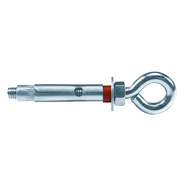 ANCLAJES METALICO ANTI GIRO CON ARGOLLA 8 X 60  MM. FSL   T   10 . FISCHER. 4 UDS