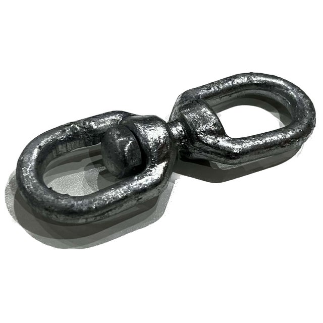 GRILLETE GIRATORIO DOBLE GALVANIZADO 10 MM