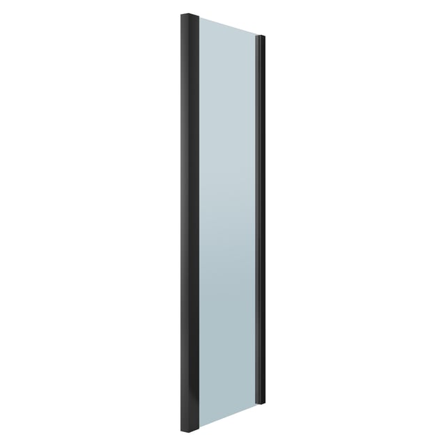 MAMPARA DE DUCHA LATERAL FIJO LEXIE 70CM NEGRO
