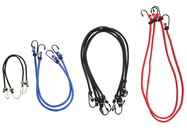 SURTIDO CABLES ELÁSTICOS CON GANCHO. 10 UDS - 1