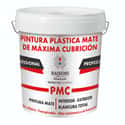 PINTURA PLASTICA BLANCA MATE 4L MAXIMA CUBRICION - 1