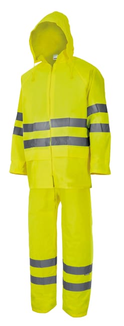 CONJUNTO LLUVIA 2 PIEZAS ALTA VISIBILIDAD AMARILLO TALLA L 189 - 1