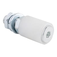 2 POLEAS RODILLO GUIA NYLON 30 X 40 MM - 1