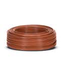 HILO FLEXIBLE LIBRE HALÓGENOS H07Z1-K 2.5mm2  MARRÓN 100M - 1