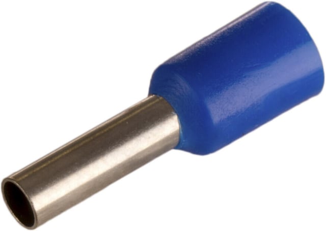 50 UD PUNTERA HUECA AZUL 2.5/8 MM