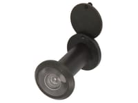 MIRILLA ANALÓGICA PARA PUERTA NEGRO DE 14MM COLOR NEGRO - 1