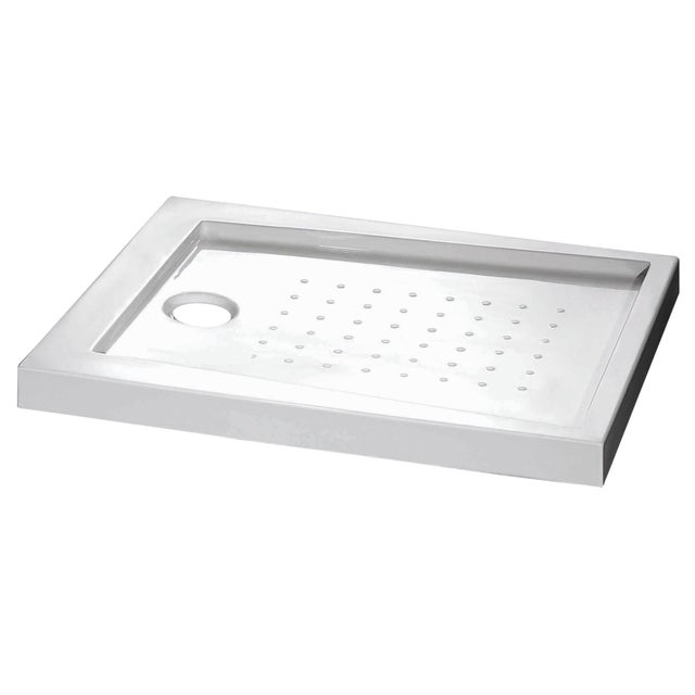 PLATO DE DUCHA ACRILICO RECTANGULAR BLANCO 70X100X5CM