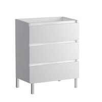 MUEBLE DE BAÑO MODULAR ATLANTIS BLANCO 3 CAJONES 70X45CM - 2