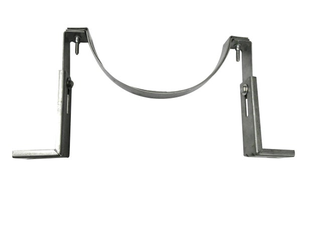 ABRAZADERA REGULABLE INOXIDABLE PARED DOBLE 150MM