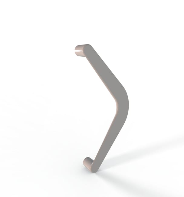 ASA TIRADOR PUERTA REVERSIBLE BLANCO - 1