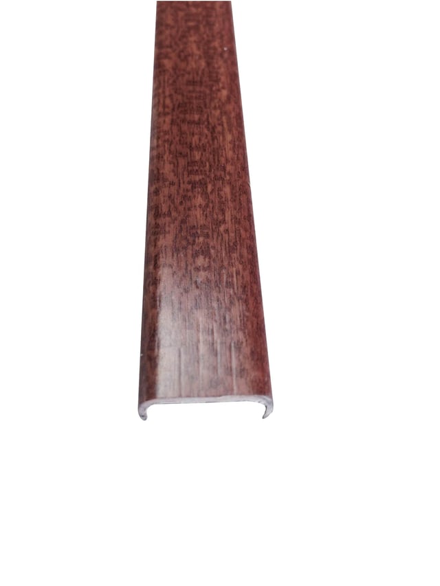 MOLDURA CUBRECANTO PVC SAPELLY  2600 X 16 MM