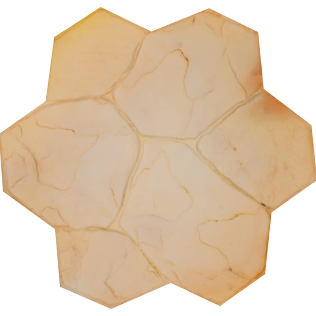 MOLDE PIEDRA IRREGULAR AZUL FLEXIBLE PARA HORMIGÓN IMPRESO - 1