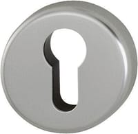 ESCUDO BOCALLAVE REDONDO ALUMINIO INOX VITORIA HOPPE - 1