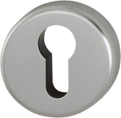 ESCUDO BOCALLAVE REDONDO ALUMINIO INOX VITORIA HOPPE - 1