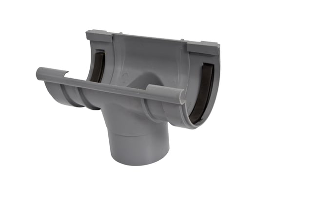 BAJANTE CENTRAL Ø250MM GRIS