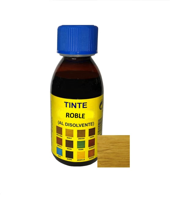 TINTE DISOLVENTE PARA  MADERA PROMADE 125ML ROBLE - 1