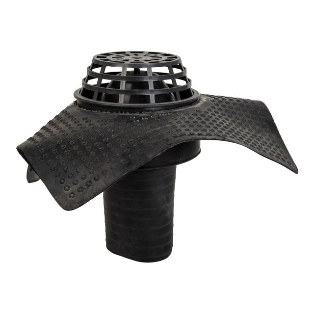 CAZOLETA EPDM SIFÓNICA SALIDA VERTICAL 110 MM