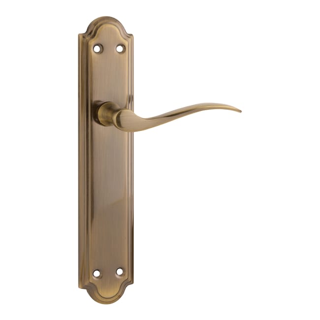 JUEGO DE MANILLA PLACA CON BOCALLAVE 47  MM BRONCE STANDARD - 1