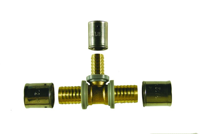 TE REDUCIDA 25-20-20MM PEX-PERT PRESS FITTING