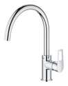GRIFO COCINA MONOMANDO CAÑO ALTO GROHE BAULOOP - 1
