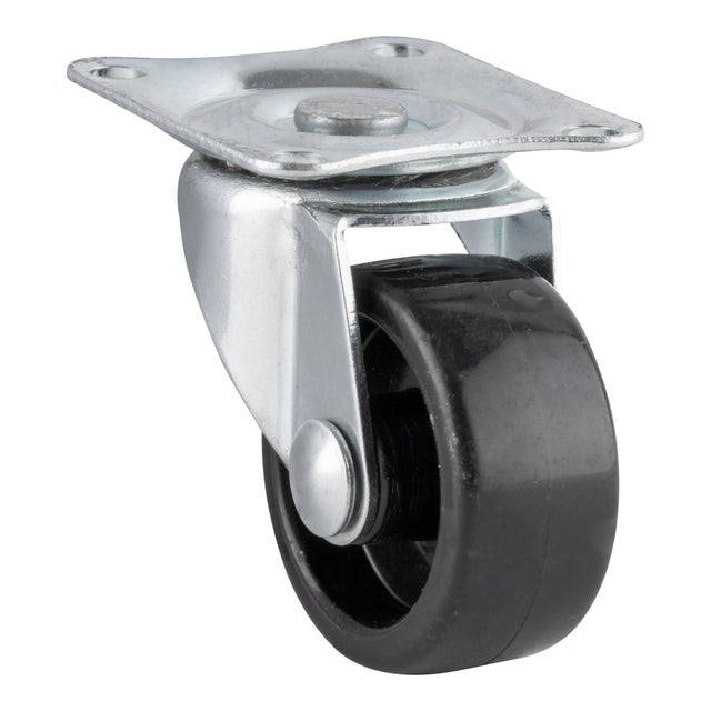 RUEDA 30MM POLIPROPILENO. HASTA 18KG. LLANTA METAL