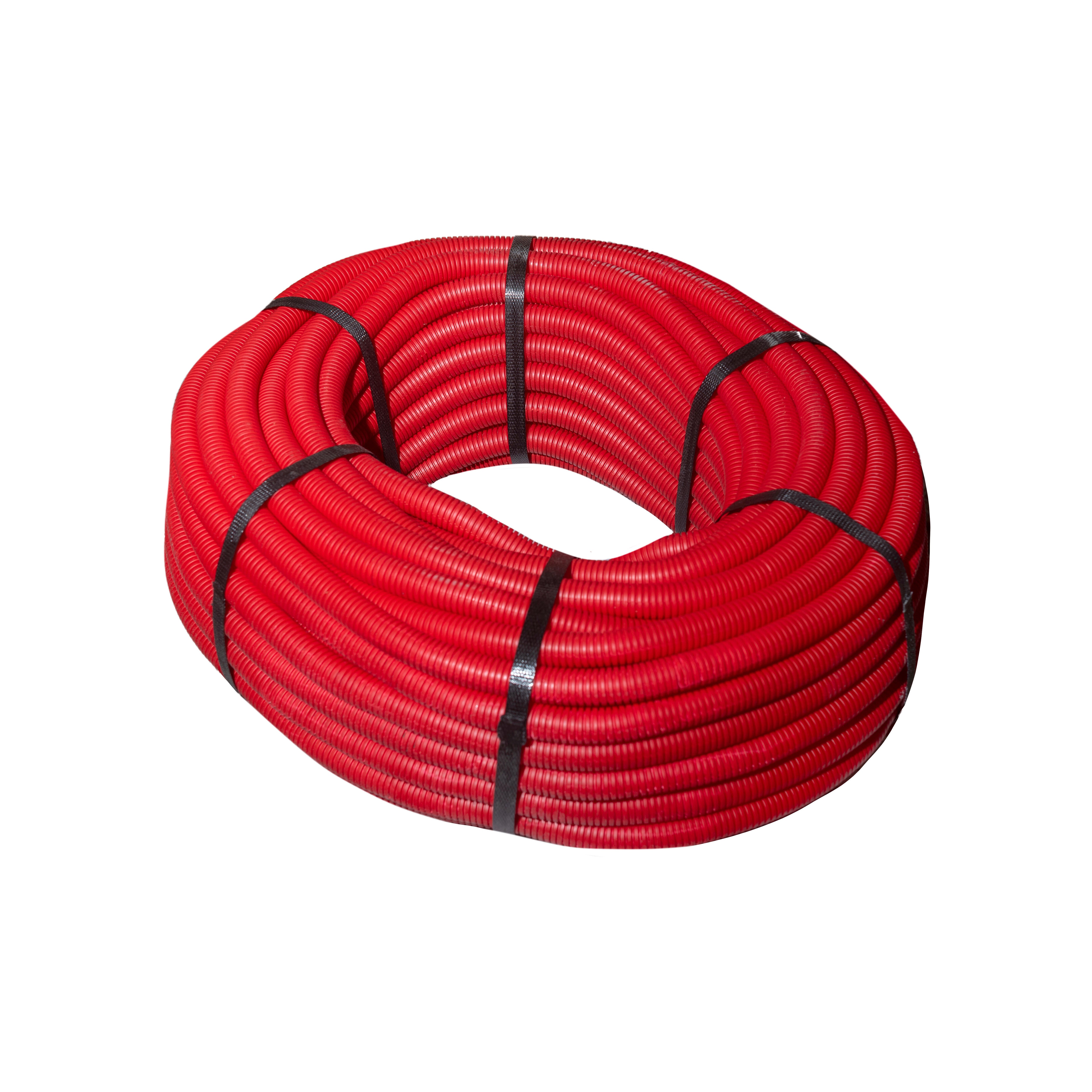 TUBO CORRUGADO  Ø13MM  50M ROJO - 2