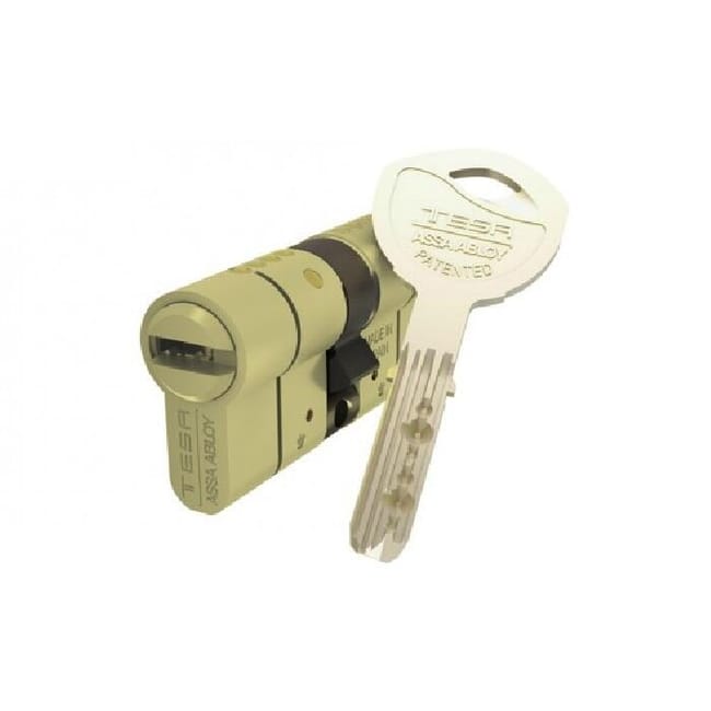 CILINDRO SEGURIDAD ANTIROTURA Y ANTIBUMPING 40 X 40 MM. LATON T70 TESA - 1