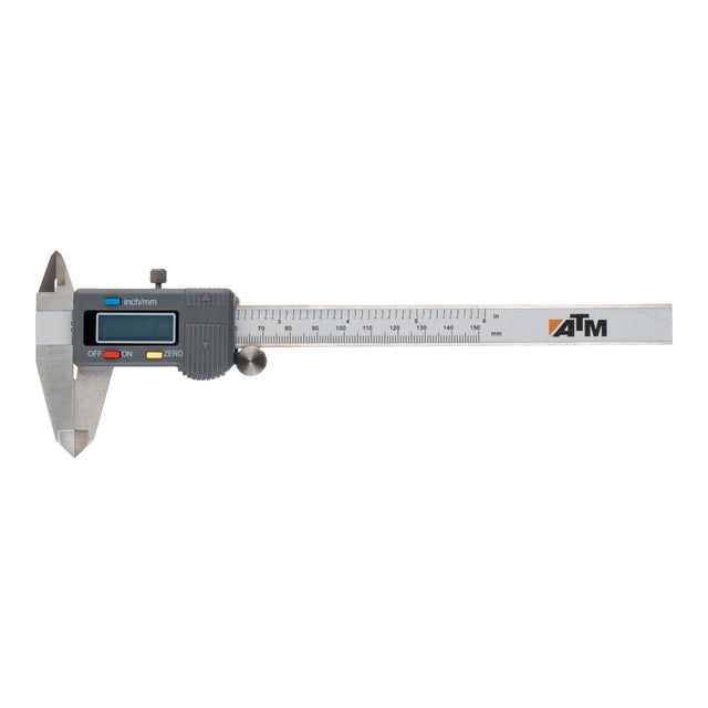 CALIBRE ACERO INOXIDABLE  DIGITAL 115 MM ATM