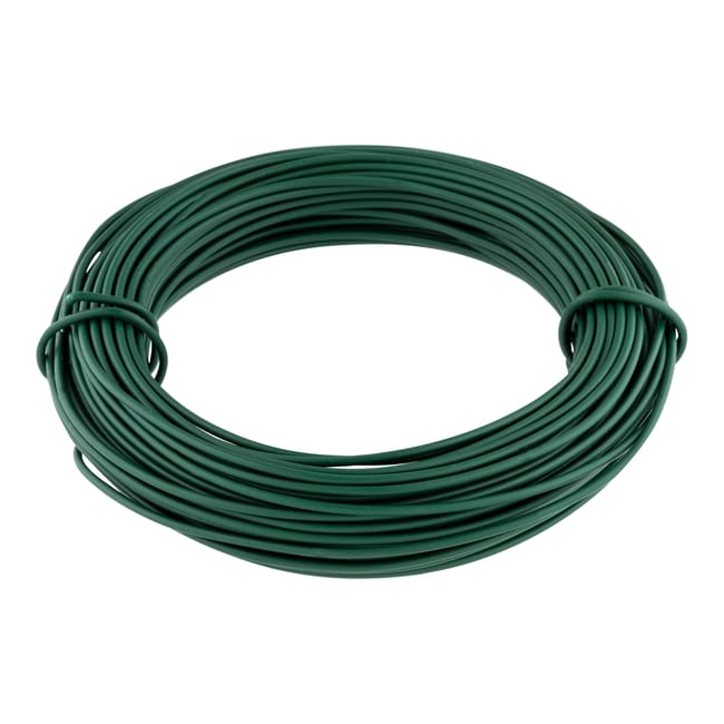 ALAMBRE PLASTIFICADO VERDE  2 MM. 25 M - 1