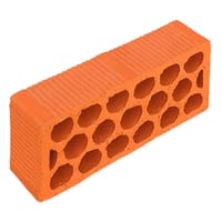 LADRILLO PERFORADO 24X11X7 CM - 1