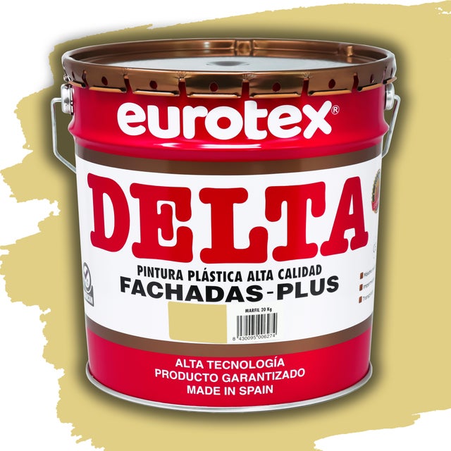 REVESTIMIENTO FACHADAS DELTA PLUS  20KG MARFIL