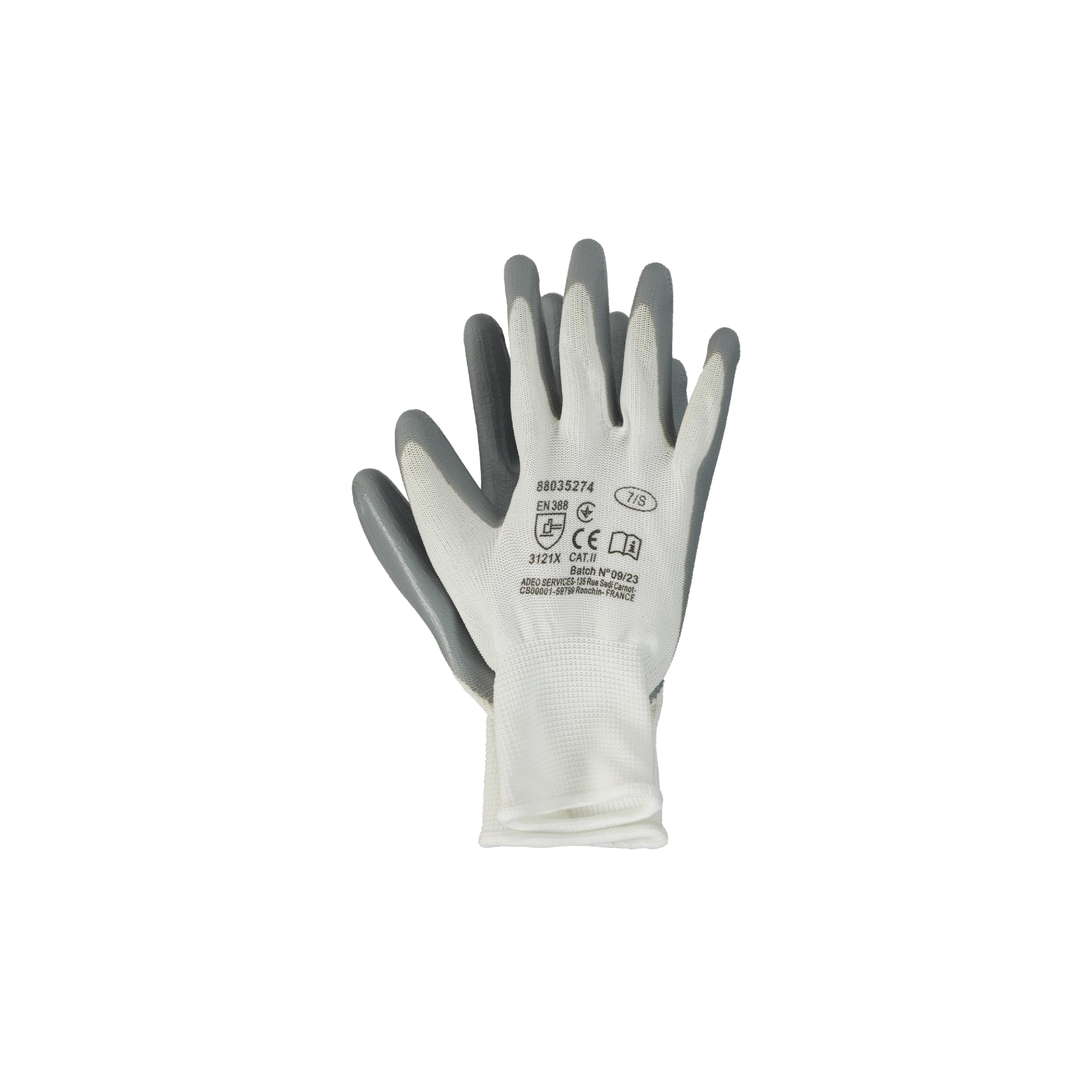 GUANTE POLYESTER BLANCO T7 - 2